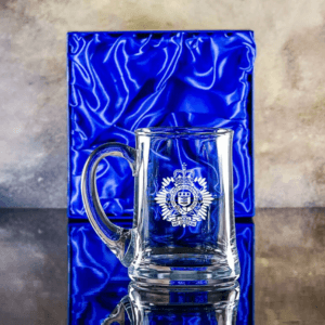 Engraved beer tankards